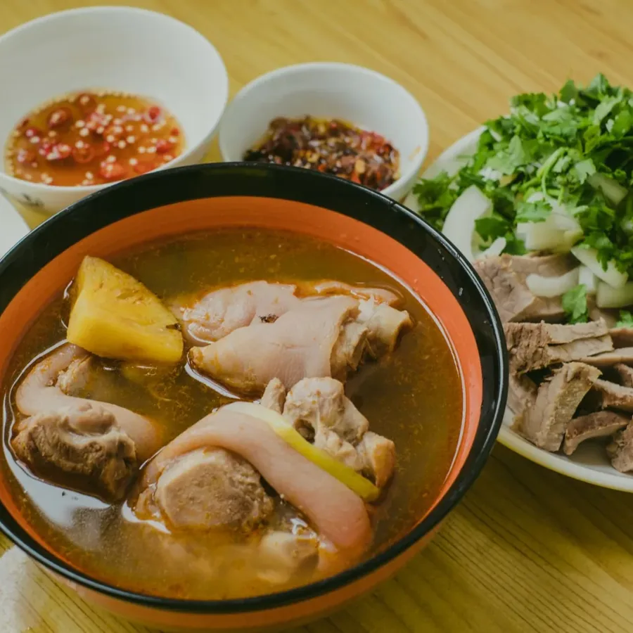 Bàn nướng than hoa